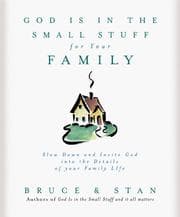 Tapa de God is in the small stuff for your family