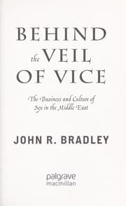Tapa de Behind the veil of vice