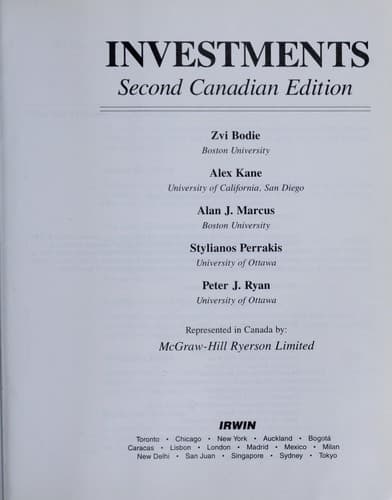 Tapa de Investments