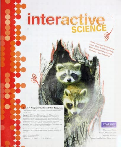 Tapa de Interactive science