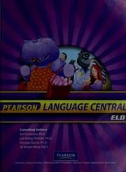 Tapa de Pearson language central