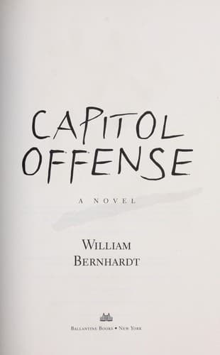 Tapa de Capitol offense : a novel