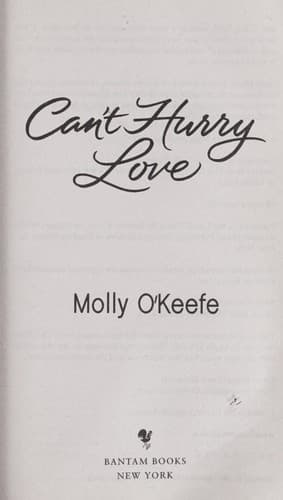 Tapa de Can't hurry love