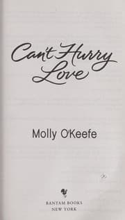 Tapa de Can't hurry love