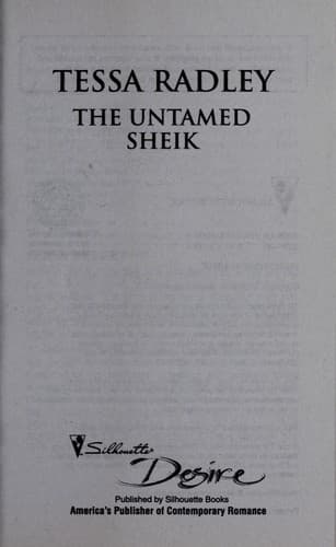 Tapa de The Untamed Sheik