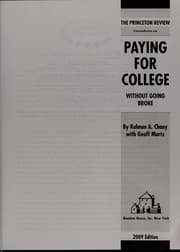 Tapa de Paying for college without going broke