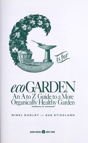 Tapa de G is for ecogarden