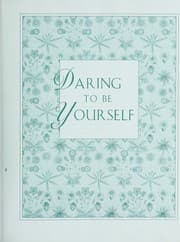 Tapa de Daring to be yourself