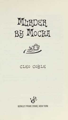 Tapa de Murder by mocha
