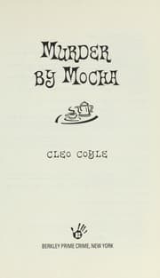 Tapa de Murder by mocha
