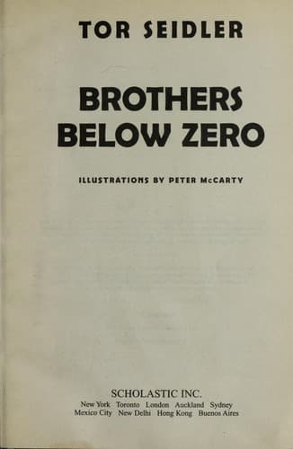 Tapa de Brothers below zero