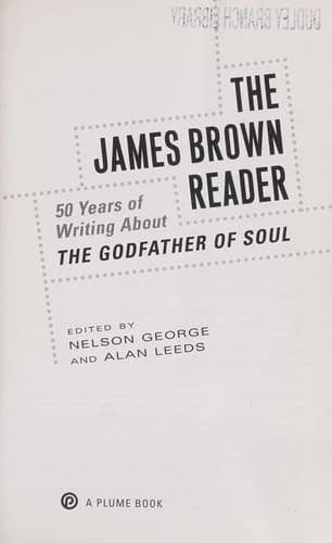 Tapa de The James Brown reader
