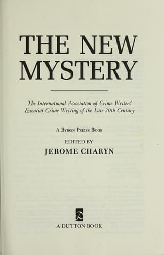 Tapa de The new mystery