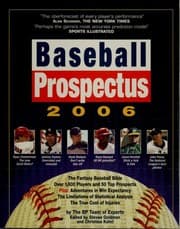 Tapa de Baseball prospectus 2006