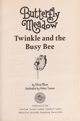 Tapa de Twinkle and the busy bee
