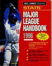 Tapa de Bill James presents STATS 1996 major league handbook
