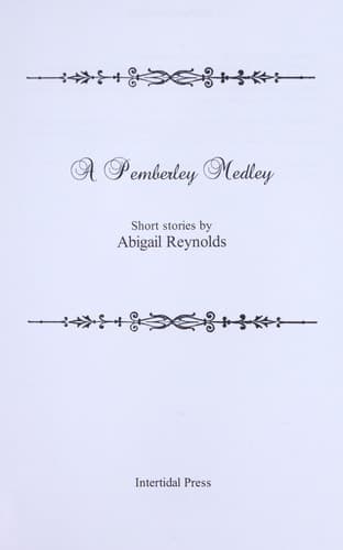 Tapa de A Pemberley medley