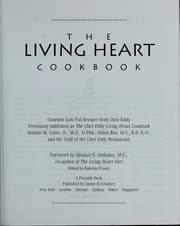 Tapa de The living heart cookbook