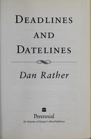 Tapa de Deadlines and datelines