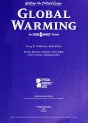 Tapa de Global warming