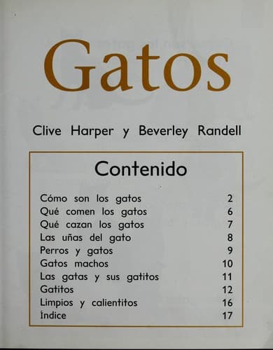 Tapa de Gatos