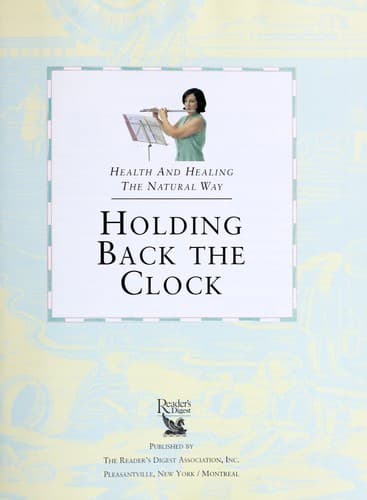 Tapa de Holding back the clock
