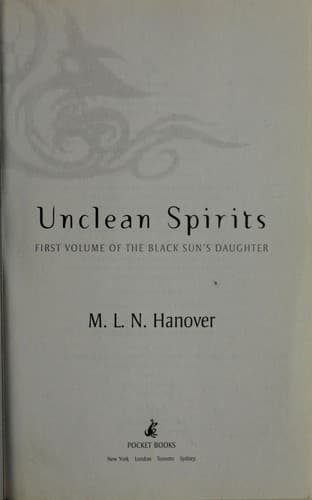 Tapa de Unclean spirits