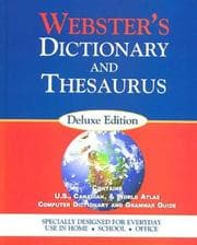 Tapa de Webster's deluxe edition