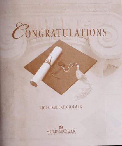 Tapa de Congratulations