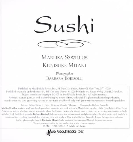 Tapa de Sushi
