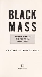 Tapa de Black mass