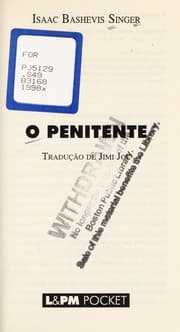 Tapa de O penitente