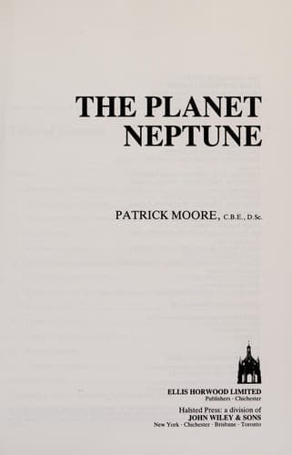 Tapa de The planet Neptune