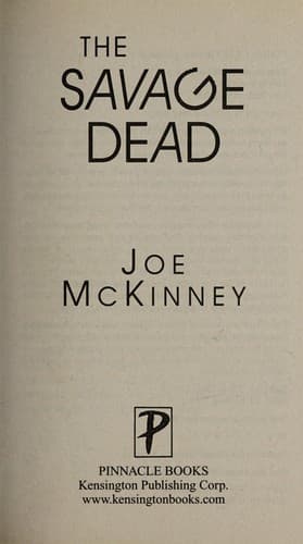 Tapa de The savage dead