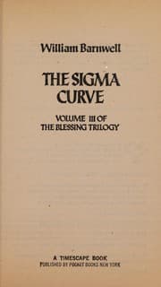 Tapa de Sigma Curve ( The Blessing Trilogy, Book 3 )