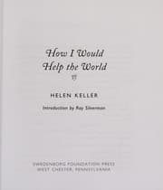 Tapa de How I would help the world