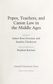 Tapa de Popes, teachers, and canon law in the Middle Ages