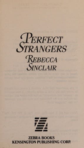 Tapa de Perfect strangers