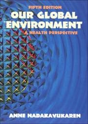 Tapa de Our global environment