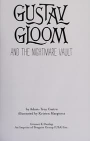 Tapa de Gustav Gloom and The Nightmare Vault