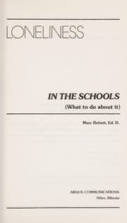 Tapa de Loneliness in the schools