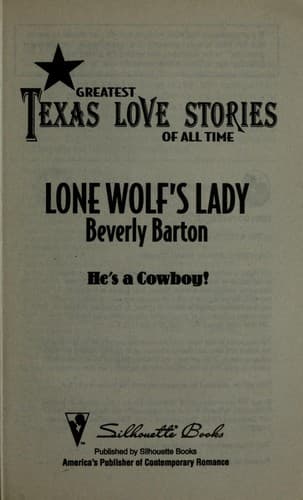 Tapa de Lone wolf's lady