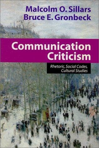 Tapa de Communication Criticism