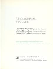 Tapa de Managerial finance
