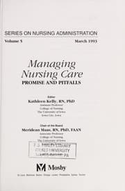 Tapa de Managing nursing care
