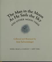 Tapa de The Man in the Moon as he sails the sky and other moon verse