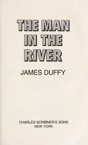 Tapa de The man in the river