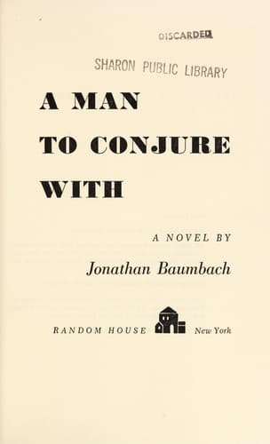 Tapa de A man to conjure with