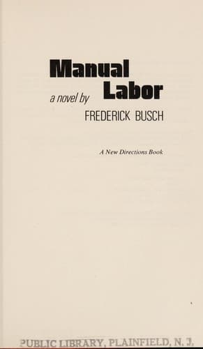 Tapa de Manual labor