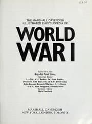 Tapa de The Marshall Cavendish illustrated encyclopedia of World War I
